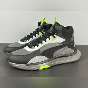 Puma Wild Rider Mid WS Shoes Men's 10 Puma Black Dark Shadow Training Sneakers